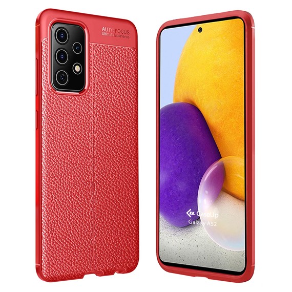 CaseUp Samsung Galaxy A52 Kılıf Niss Silikon Kırmızı 1